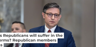 House Speaker Mike Johnson will have to defend a narrow majority in the 2026 elections. A near-record number of retiring Republicans won’t make that task easier. J. Scott Applewhite/AP